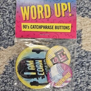 Word Up Pins
